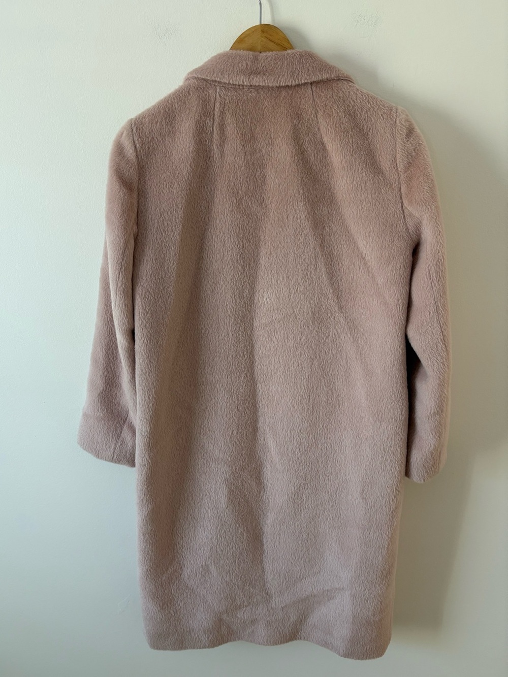 Babaton Stedman Aritzia Coat Alpaca & Virgin Wool Size XS Blush Pink Luxury Coat - Picture 8 of 12